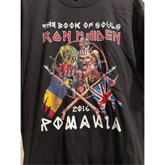 Iron Maiden Romania Tour size Medium - Picture 2 of 2